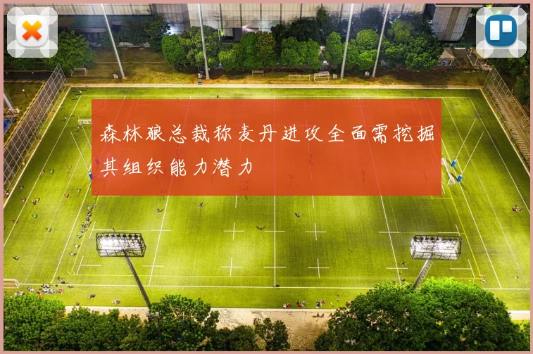 森林狼总裁称麦丹进攻全面需挖掘其组织能力潜力